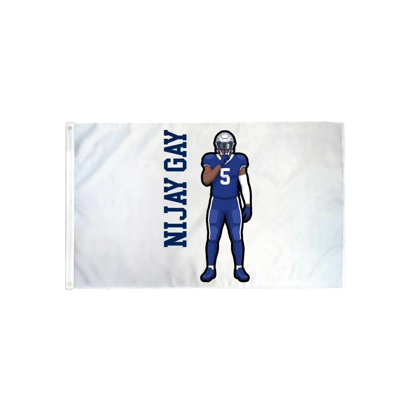 3x5 Flag — Name Vertical in Classic