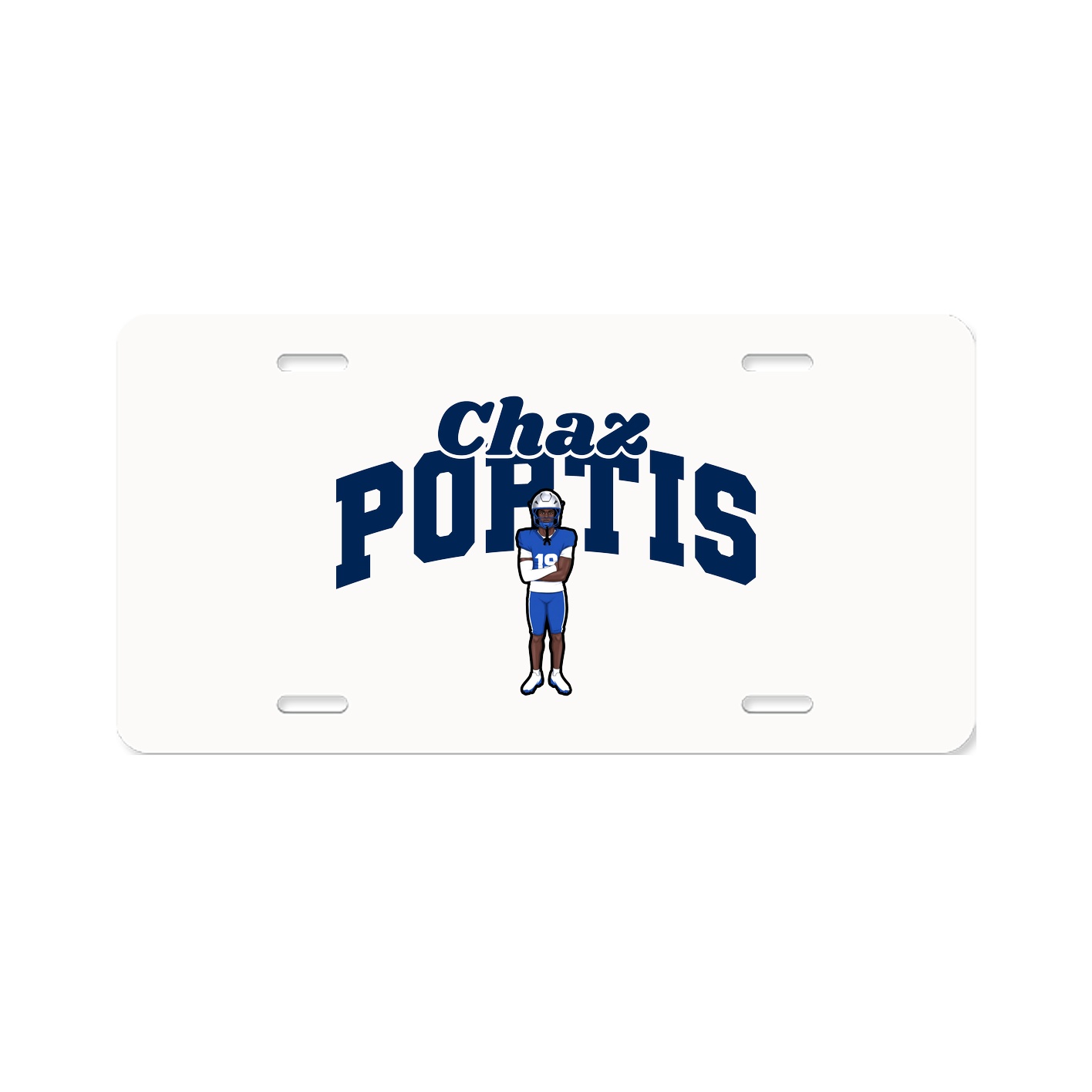 License Plate — Signature Arch in Classic