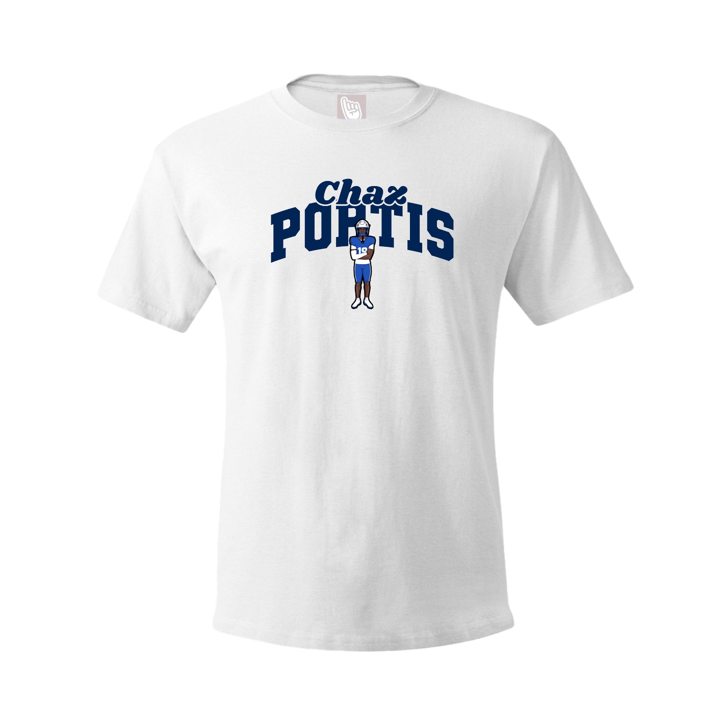 Youth Tee — Signature Arch in White
