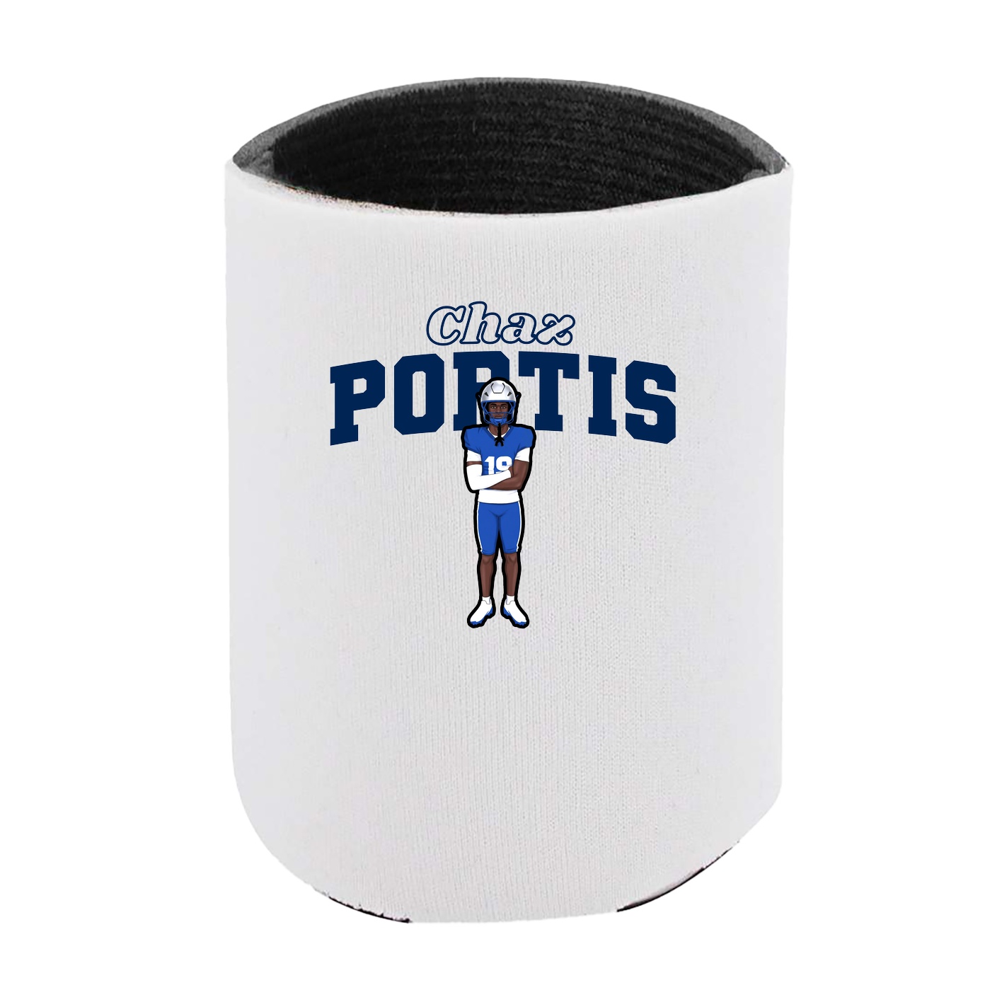 Can Holder — Name Arch in White