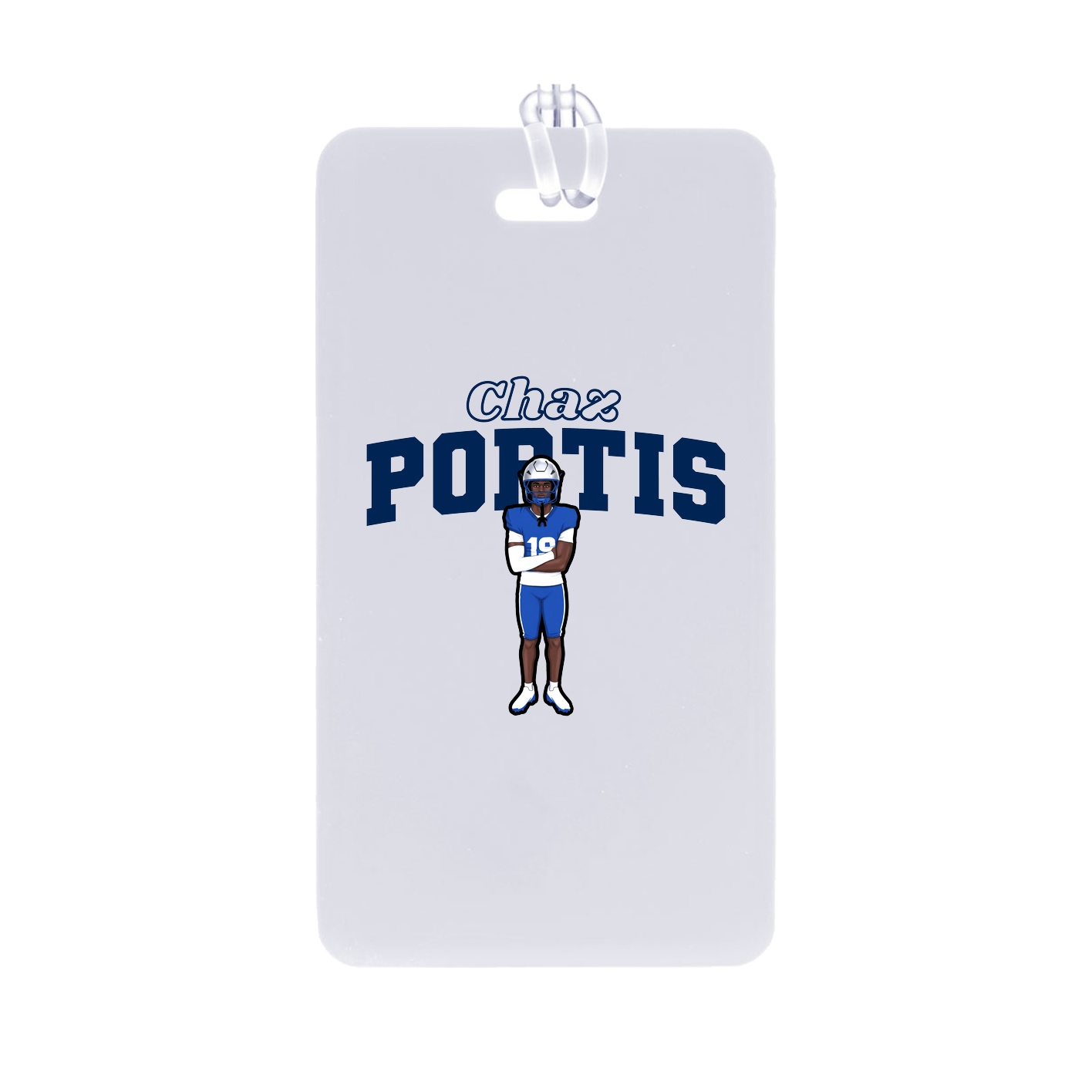 Bag Tag — Name Arch in Classic