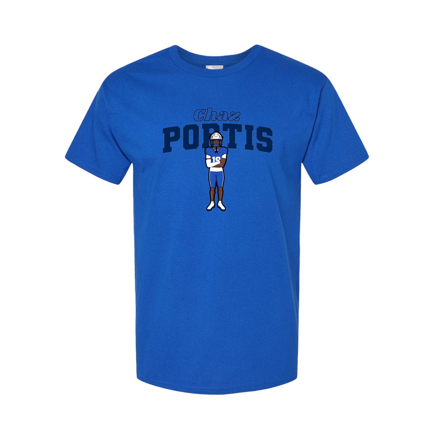 Tee — Name Arch in Royal