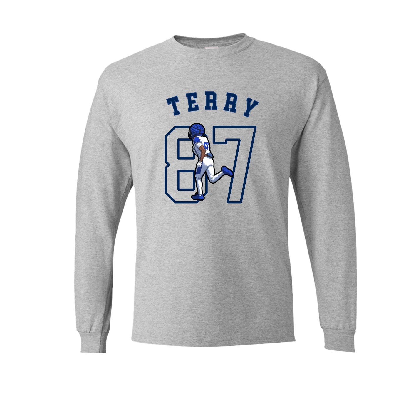 Long Sleeve Tee — Shirsey Arch in Grey