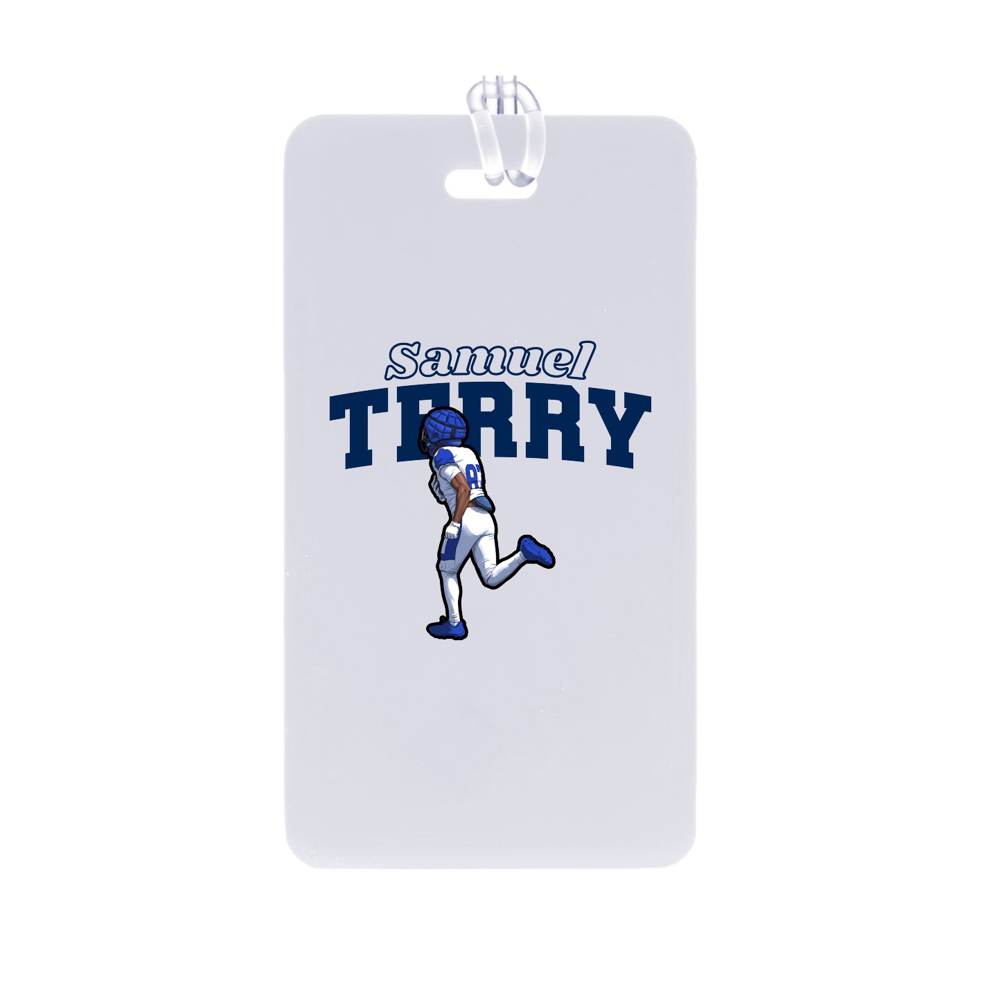 Bag Tag — Name Arch in Classic