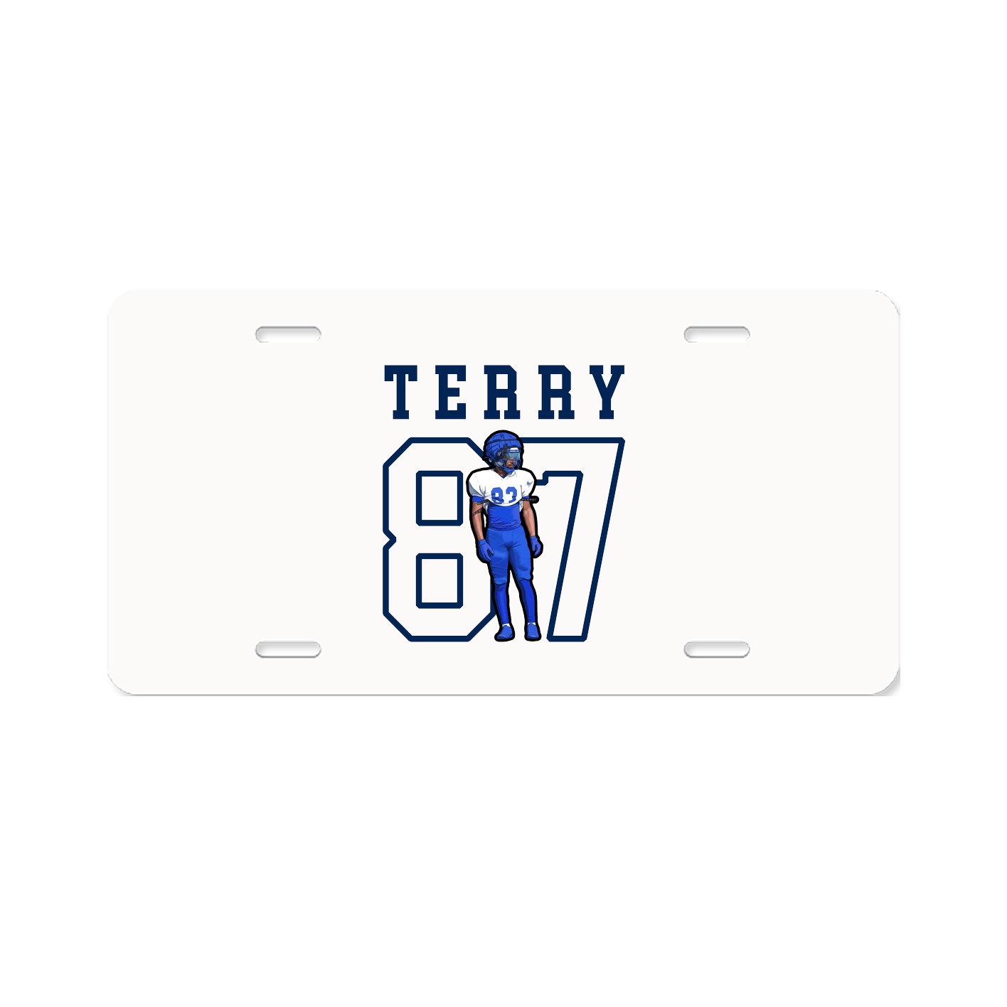 License Plate — Shirsey in Classic