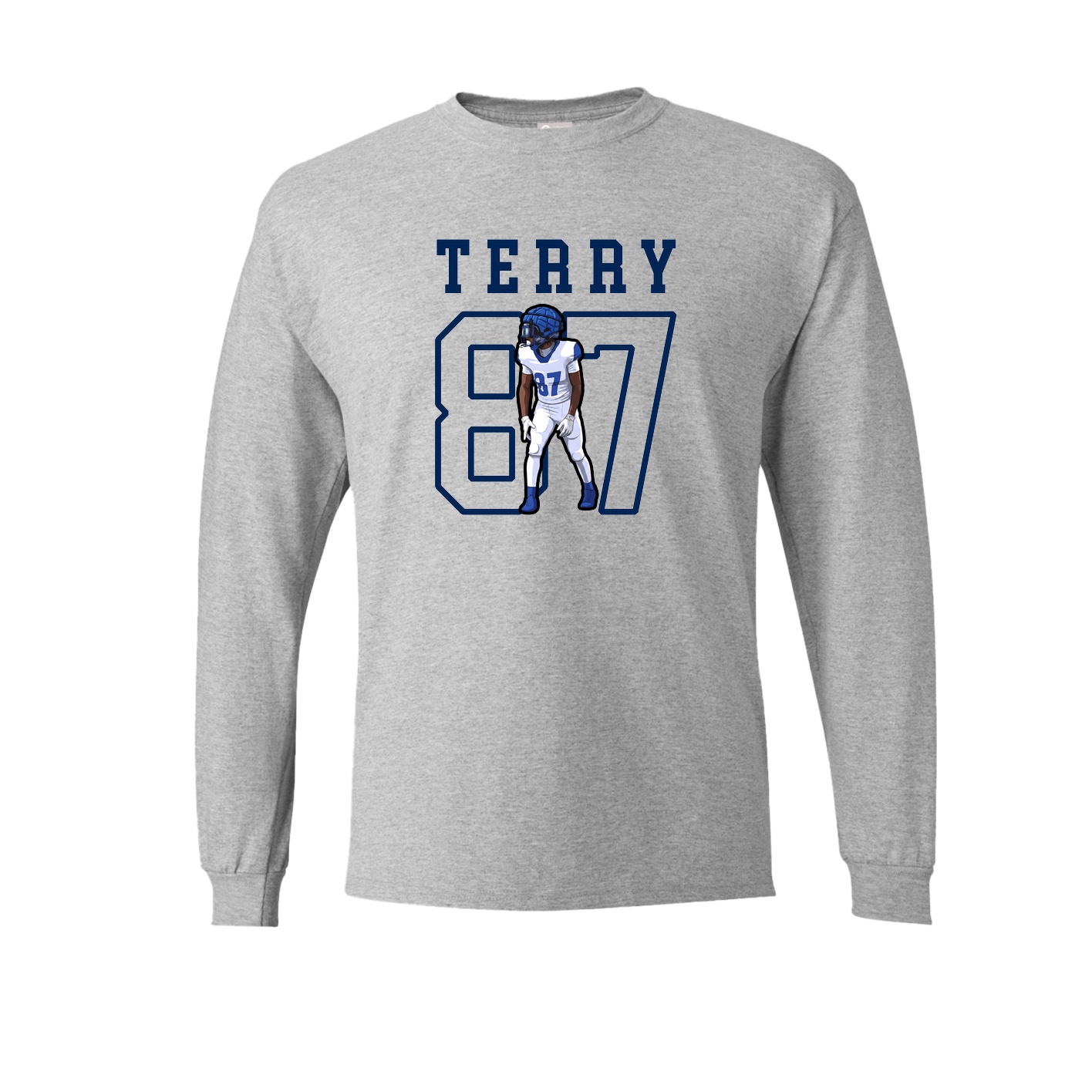 Long Sleeve Tee — Shirsey in Grey
