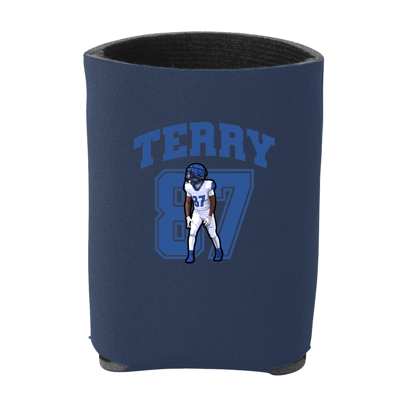 Can Holder — Number in Navy
