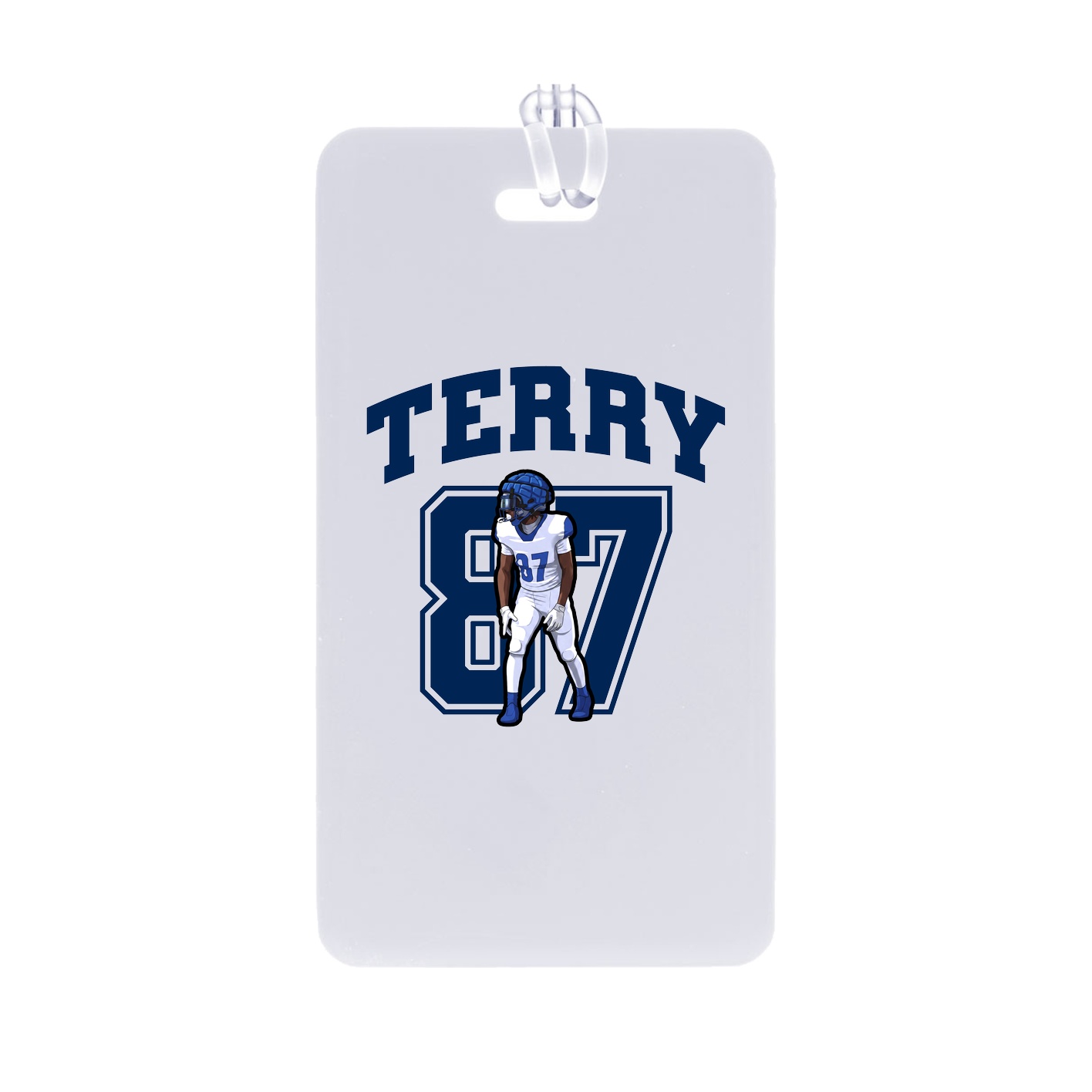 Bag Tag — Number in Classic
