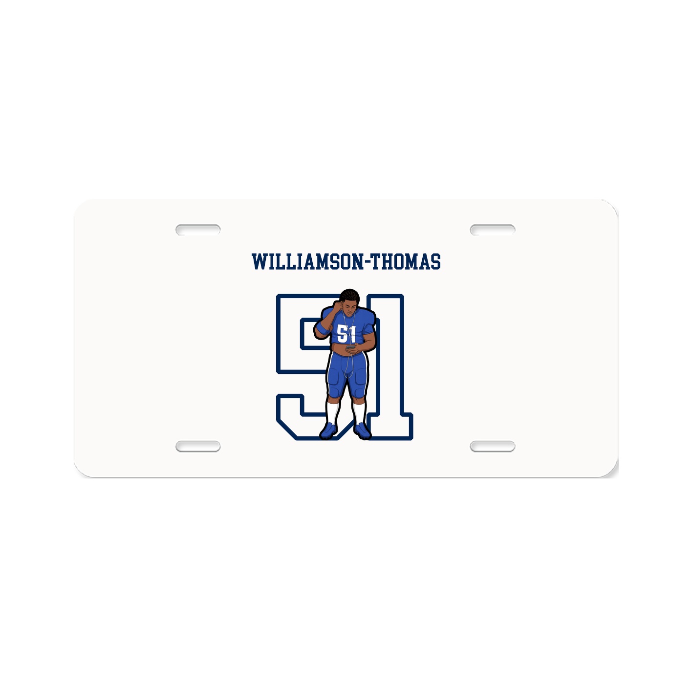 License Plate — Shirsey in Classic