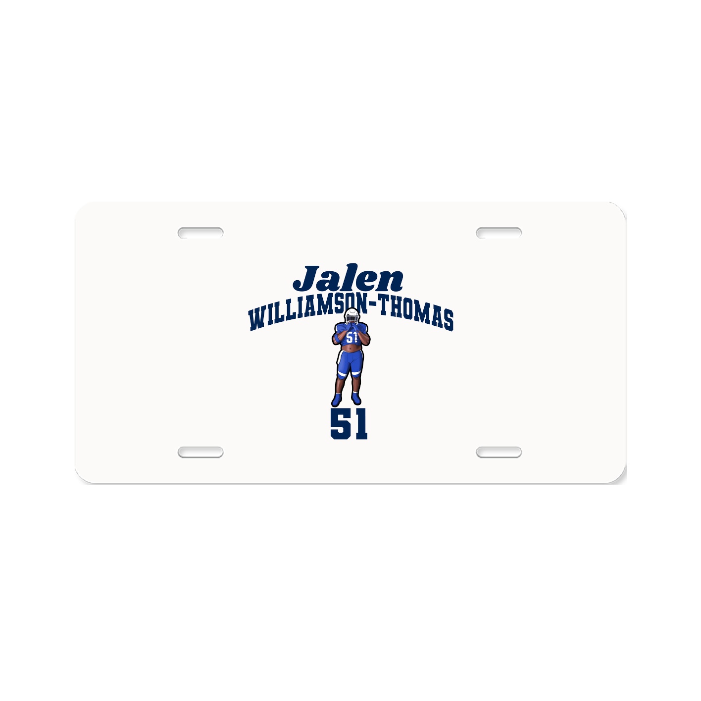 License Plate — Signature Arch in Classic