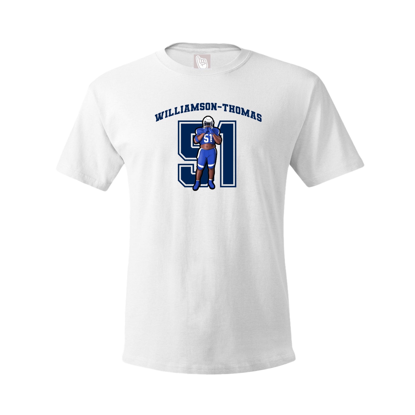 Tee — Number in White