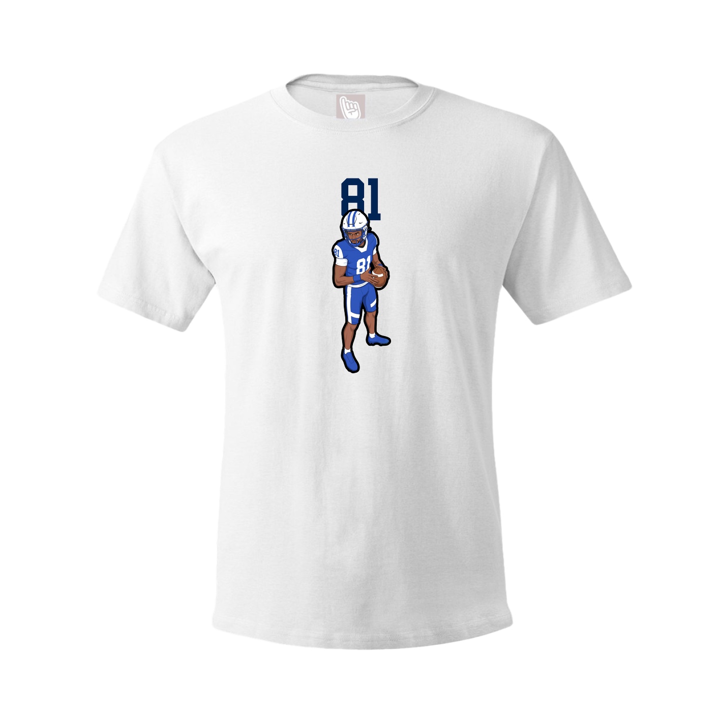 Tee — Number Top in White