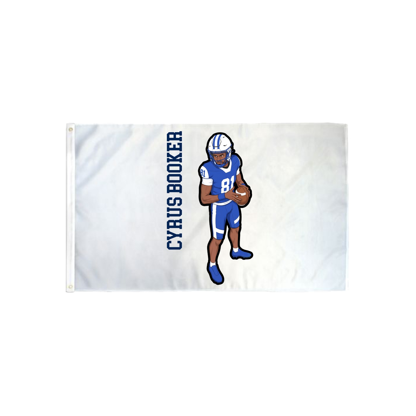 3x5 Flag — Name Vertical in Classic