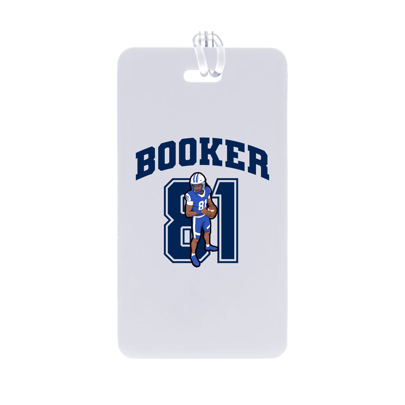 Bag Tag — Number in Classic