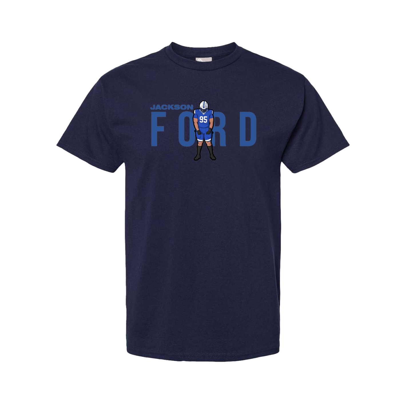 Tee — Player Name in Navy