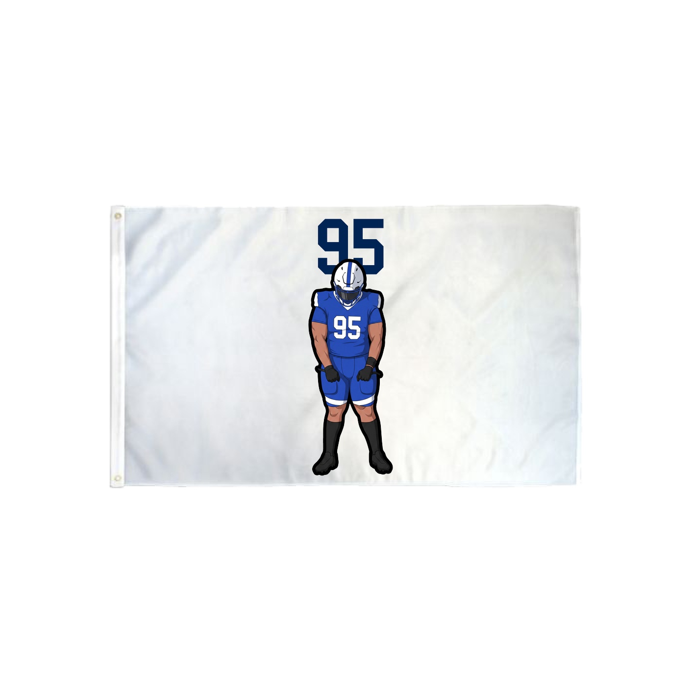 3x5 Flag — Number Top in Classic