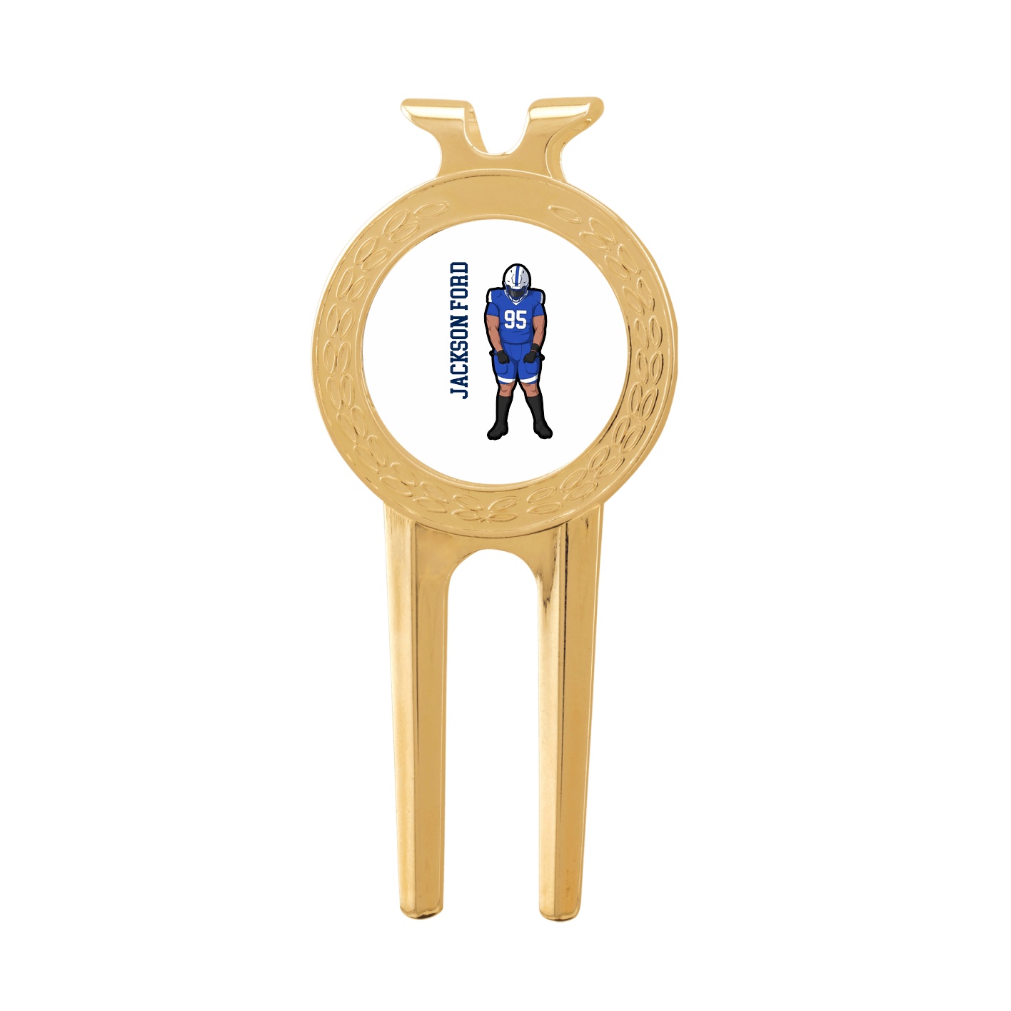 Divot Tool with Ball Marker — Name Vertical in Classic