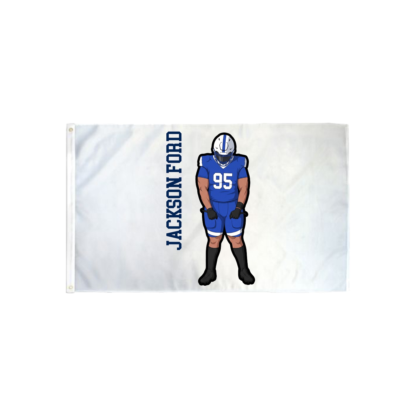 3x5 Flag — Name Vertical in Classic