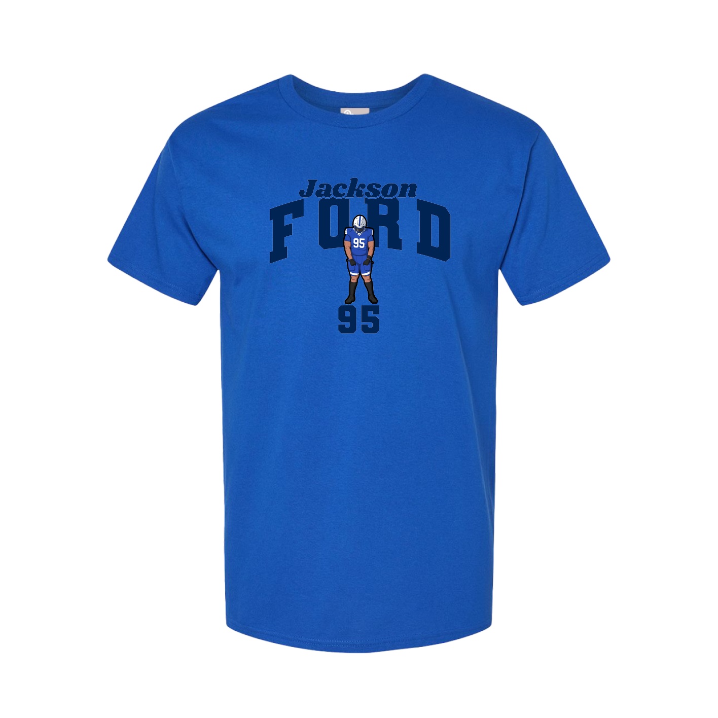 Tee — Signature Arch in Royal