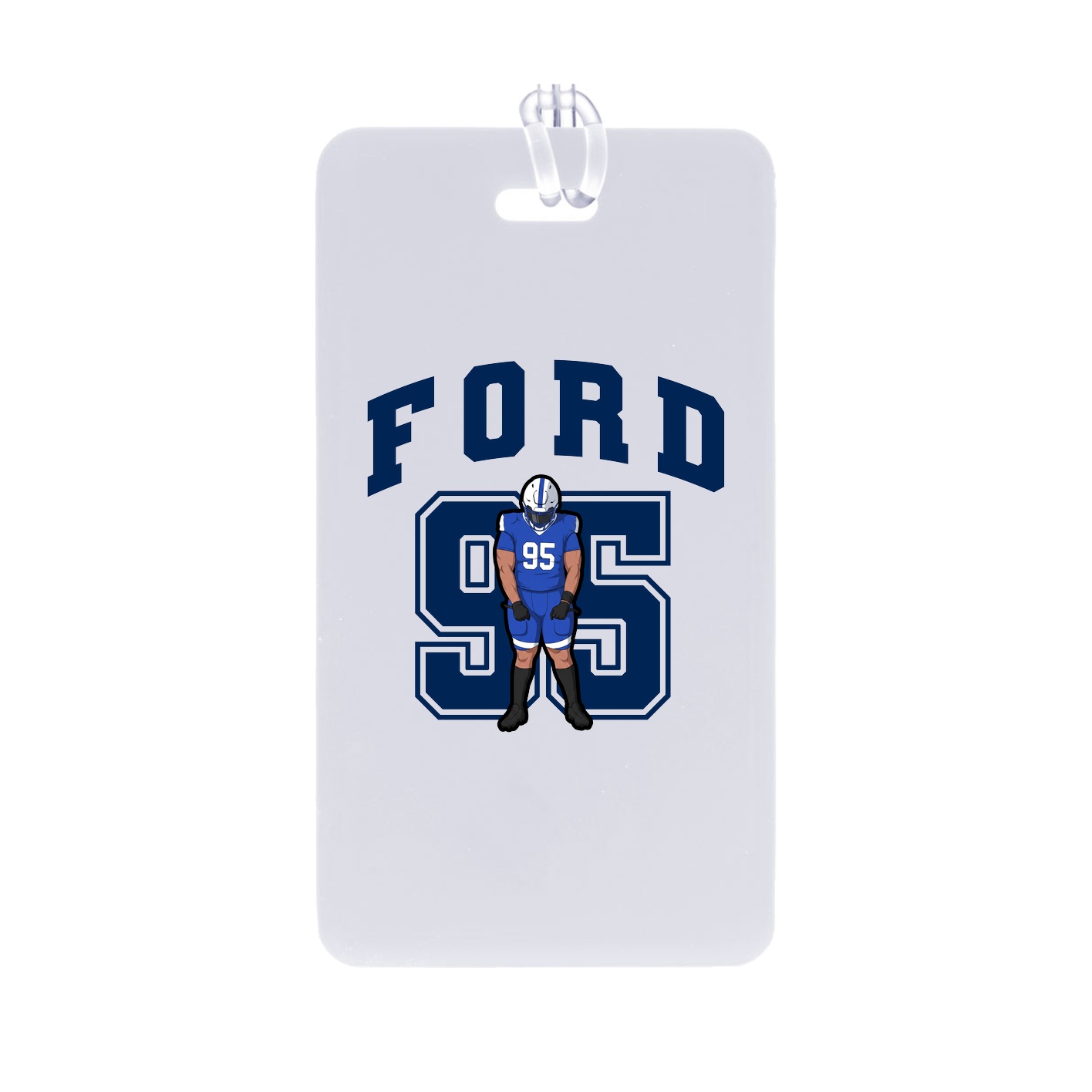 Bag Tag — Number in Classic