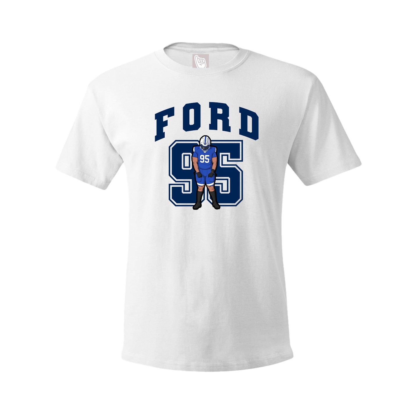 Tee — Number in White