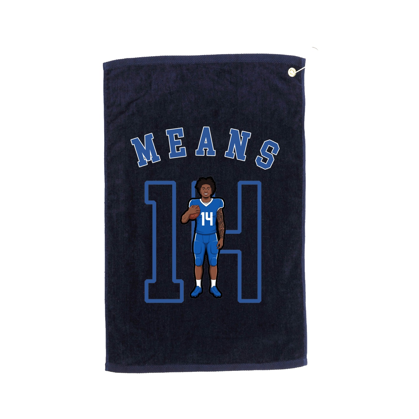 Golf Towel — Shirsey Arch in Navy