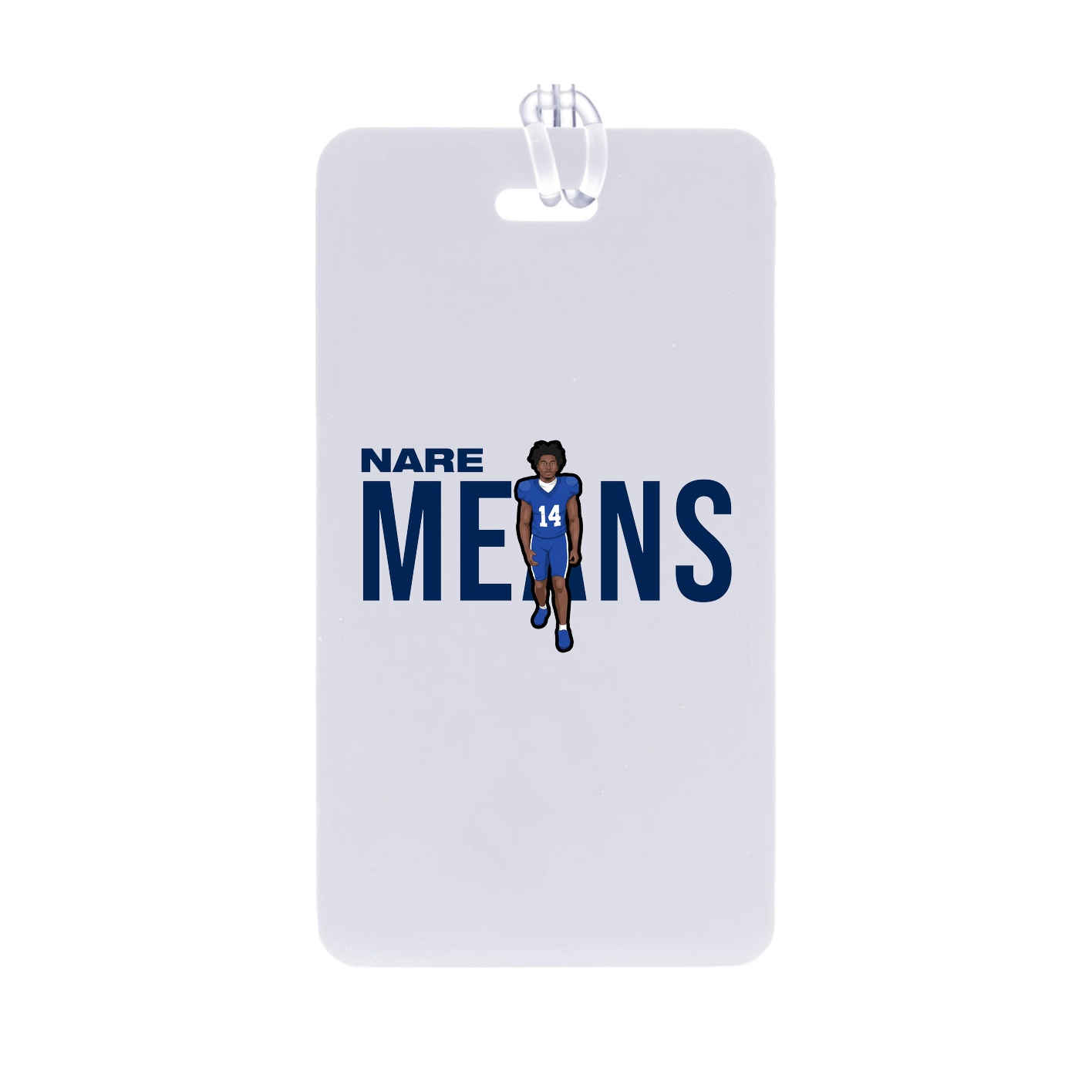 Bag Tag — Player Name in Classic