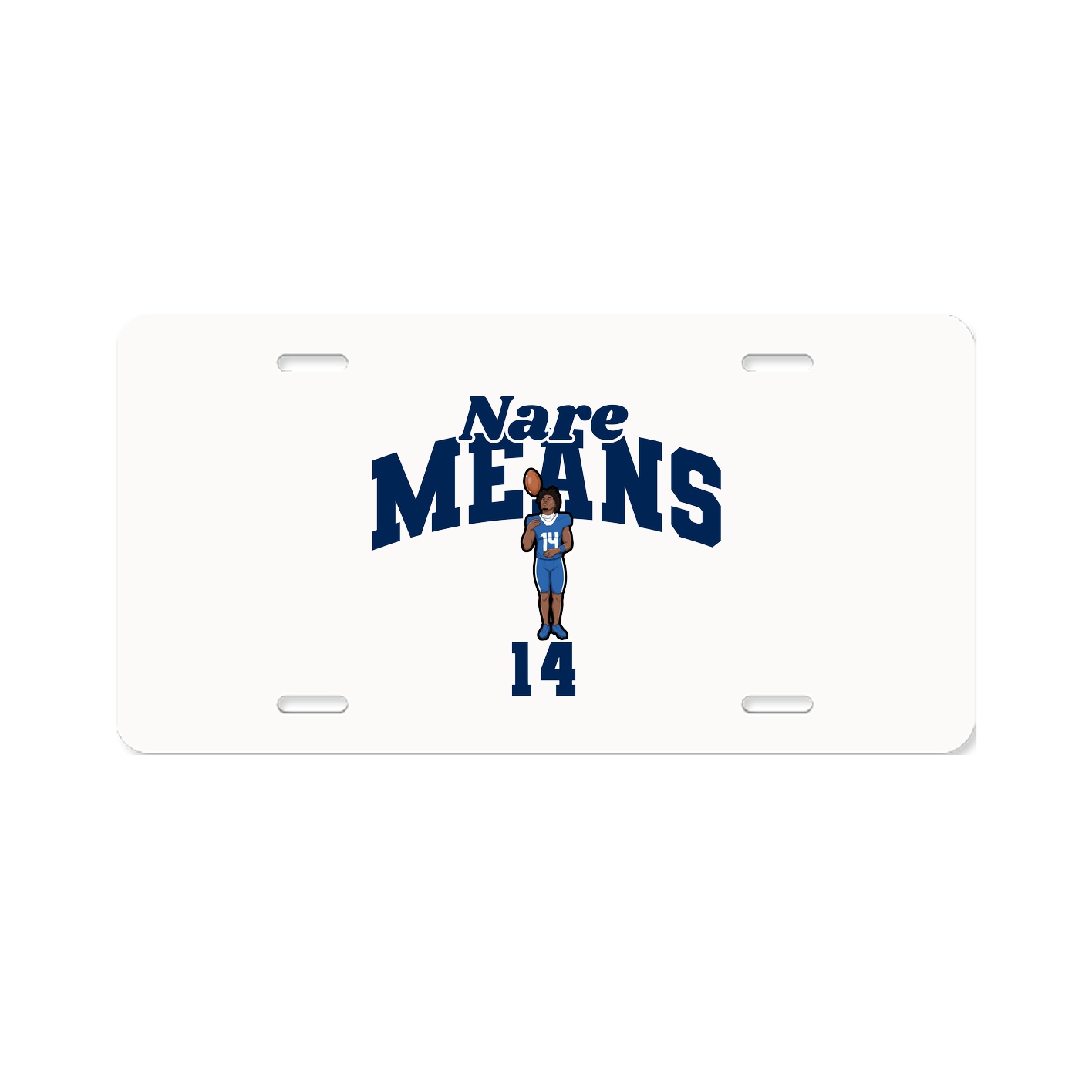 License Plate — Signature Arch in Classic
