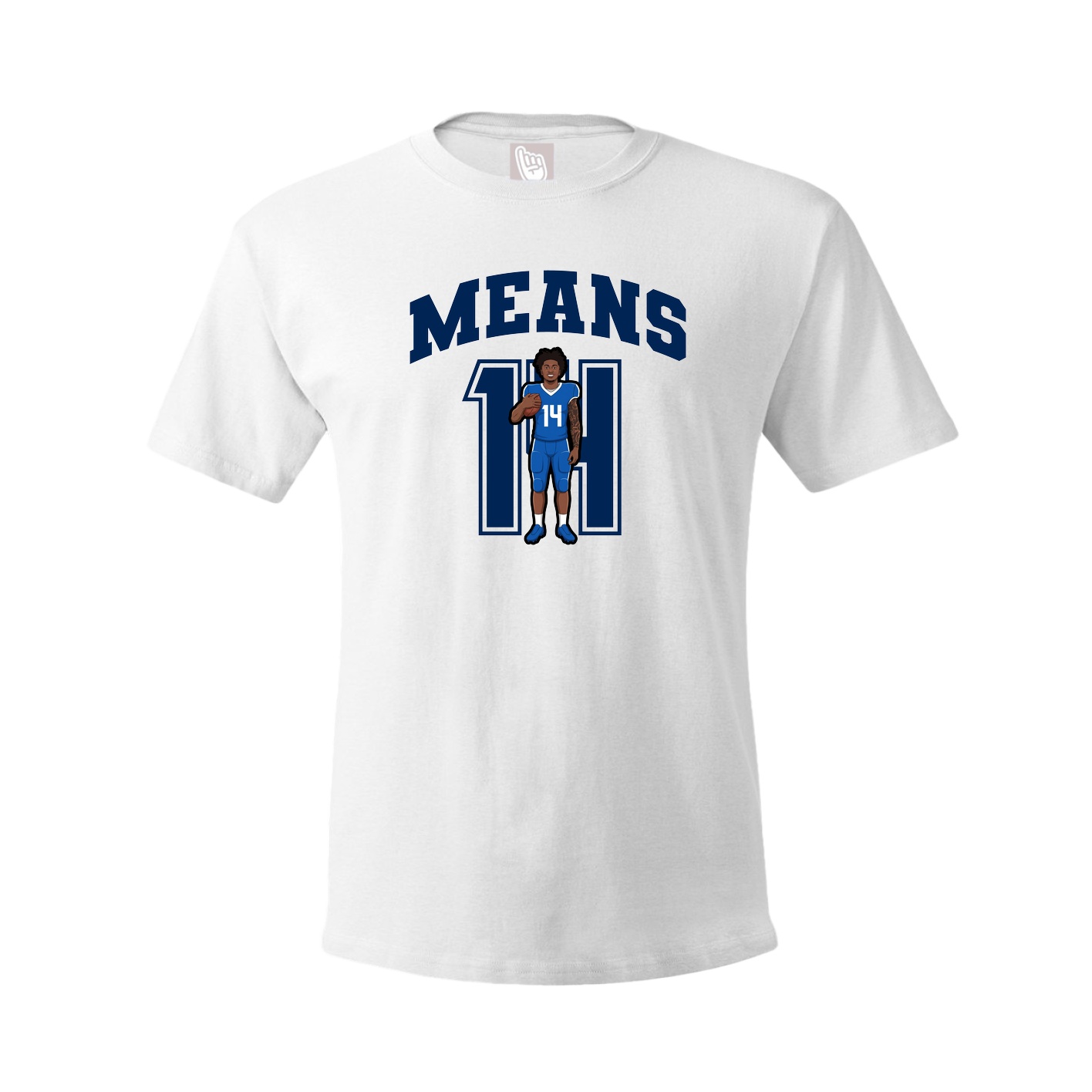 Tee — Number in White
