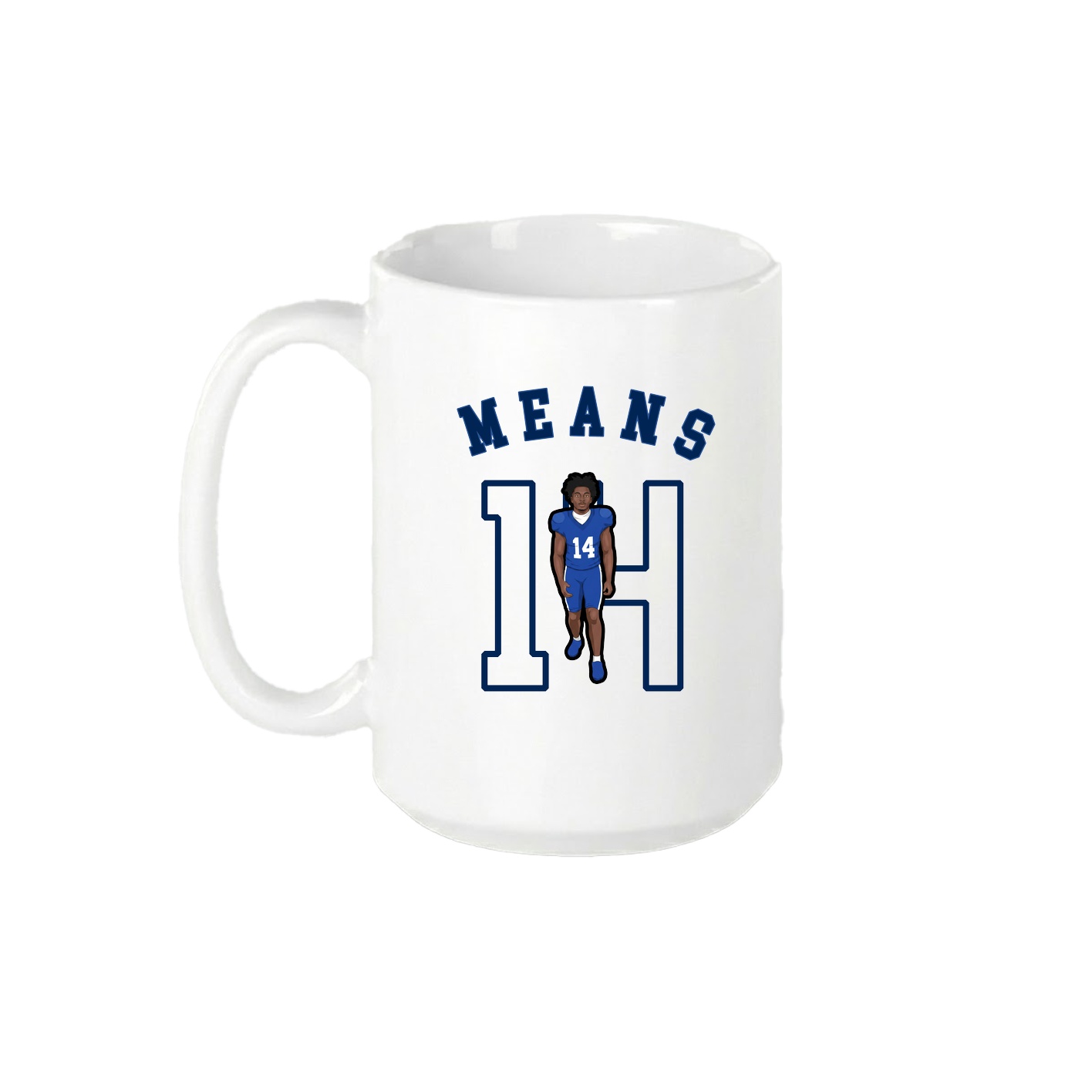 15oz Coffee Mug — Shirsey Arch in White