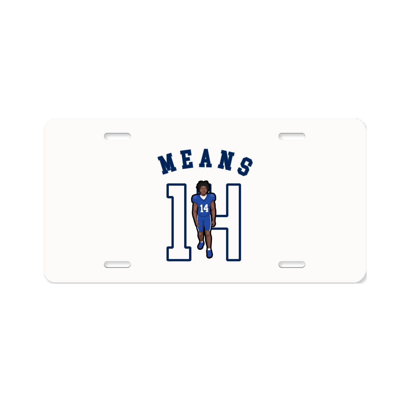 License Plate — Shirsey Arch in Classic