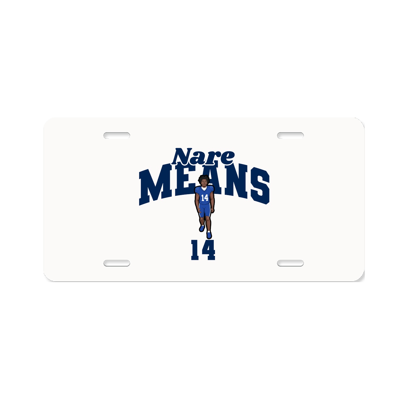 License Plate — Signature Arch in Classic