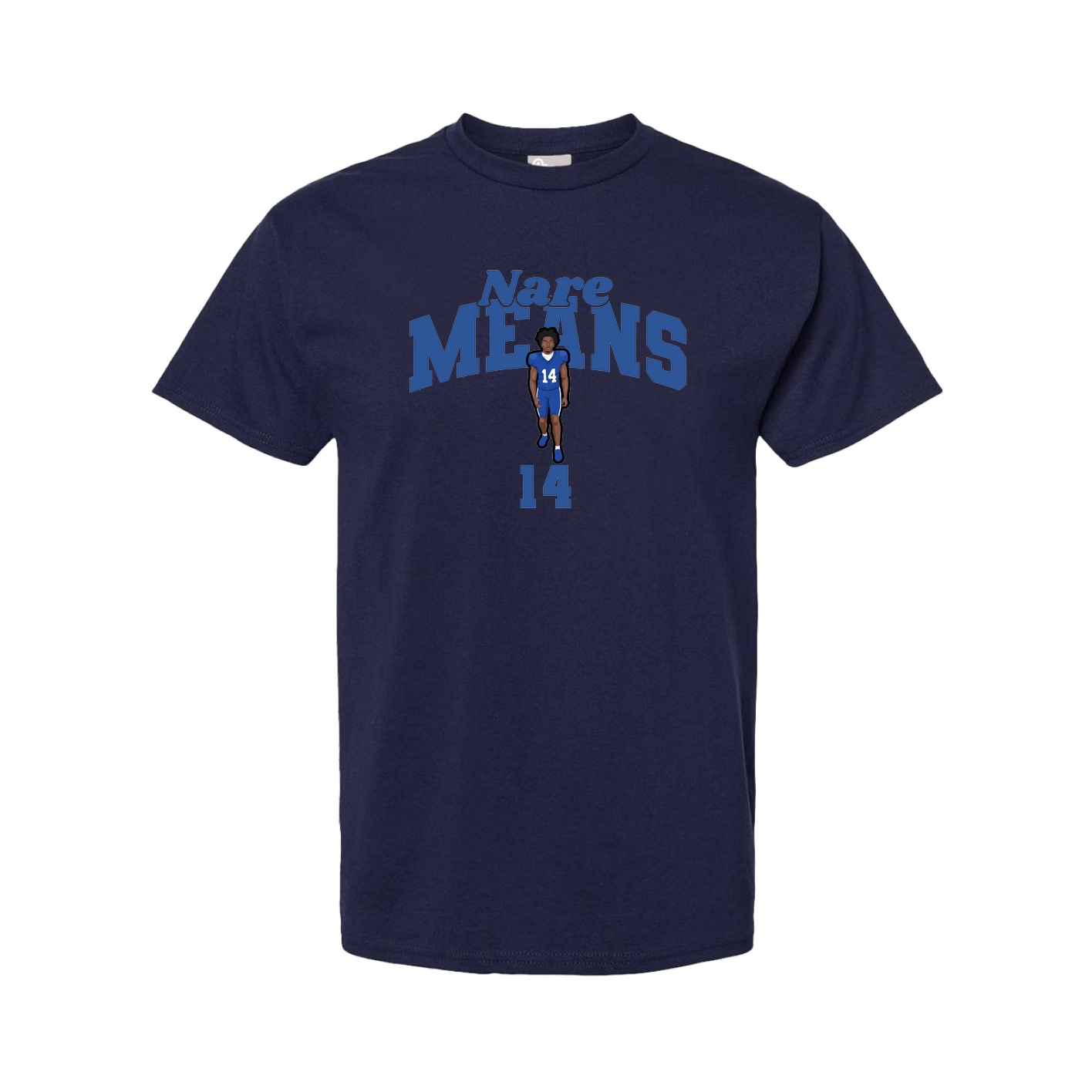 Tee — Signature Arch in Navy