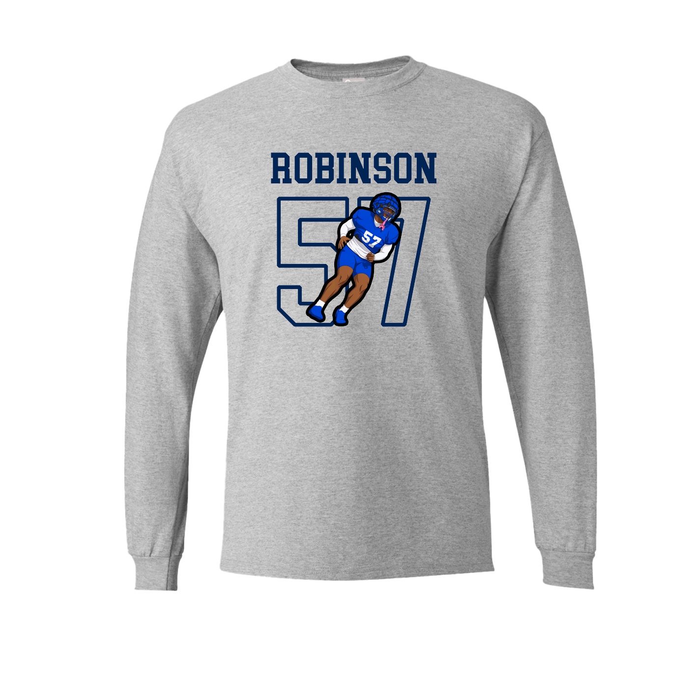 Long Sleeve Tee — Shirsey in Grey