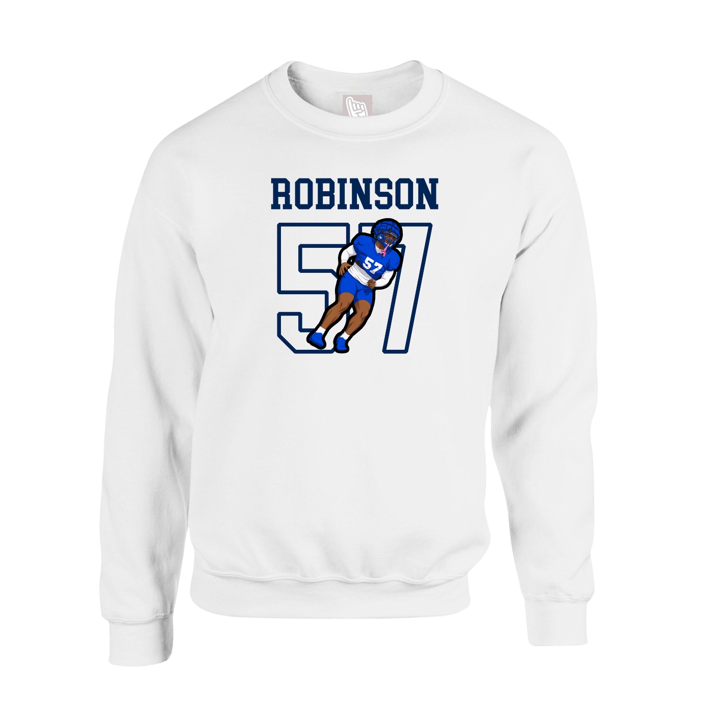 Fleece Crew — Shirsey in White