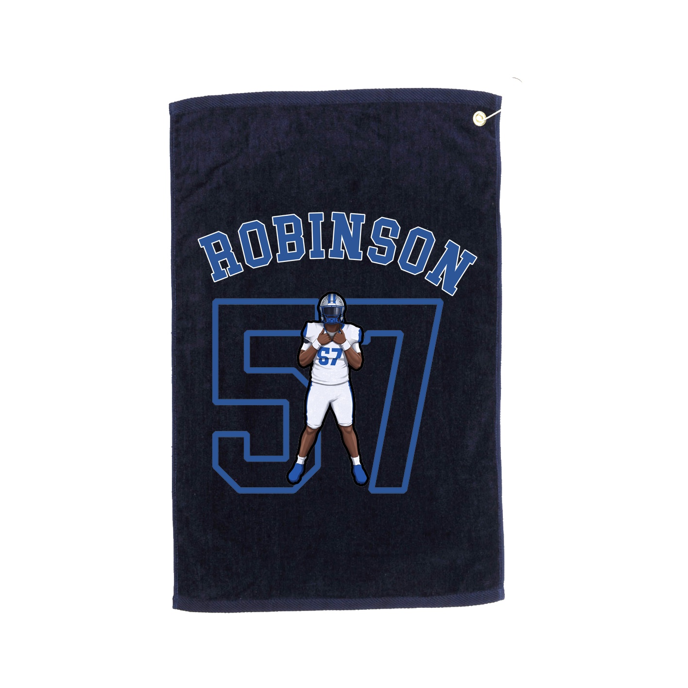 Golf Towel — Shirsey Arch in Navy