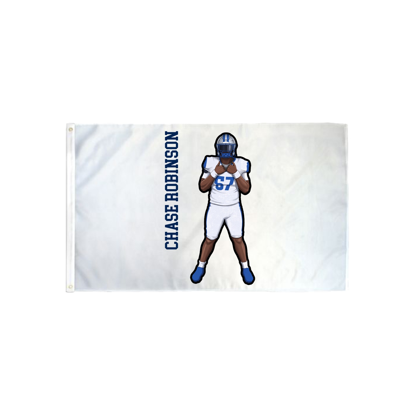 3x5 Flag — Name Vertical in Classic