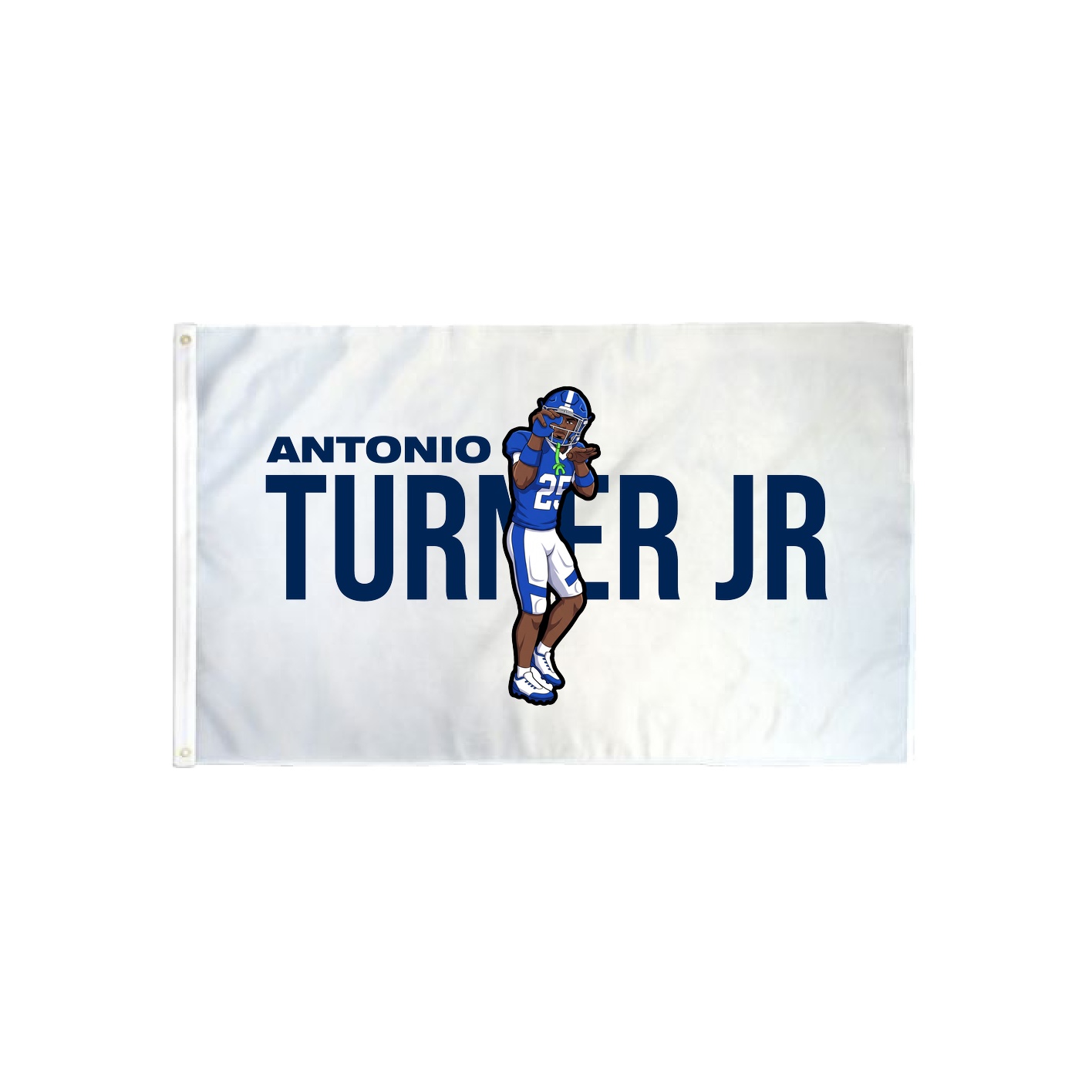 3x5 Flag — Player Name in Classic
