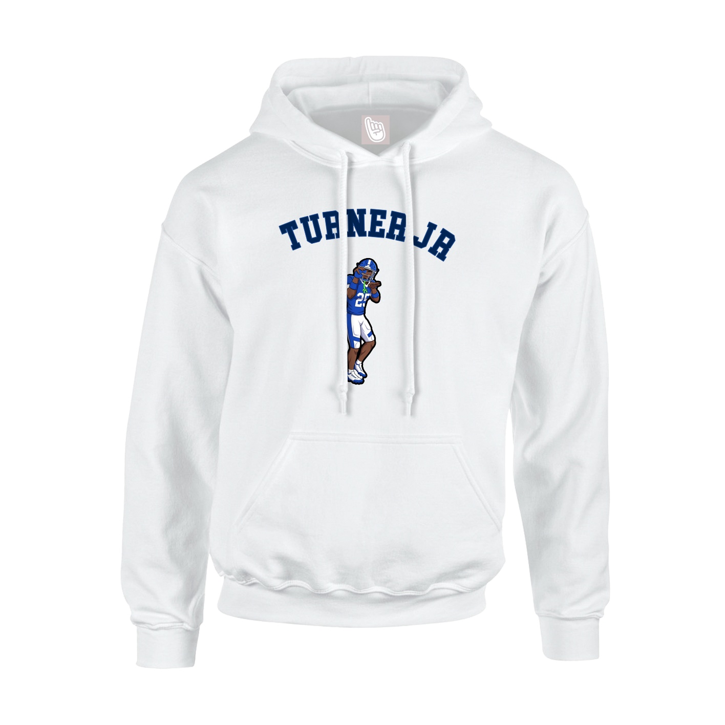 Hoodie — Shirsey Arch in White