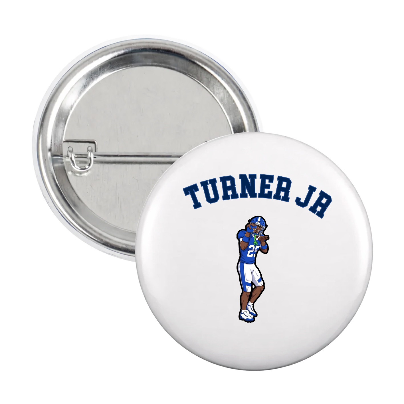 Game Day Button — Shirsey Arch in White