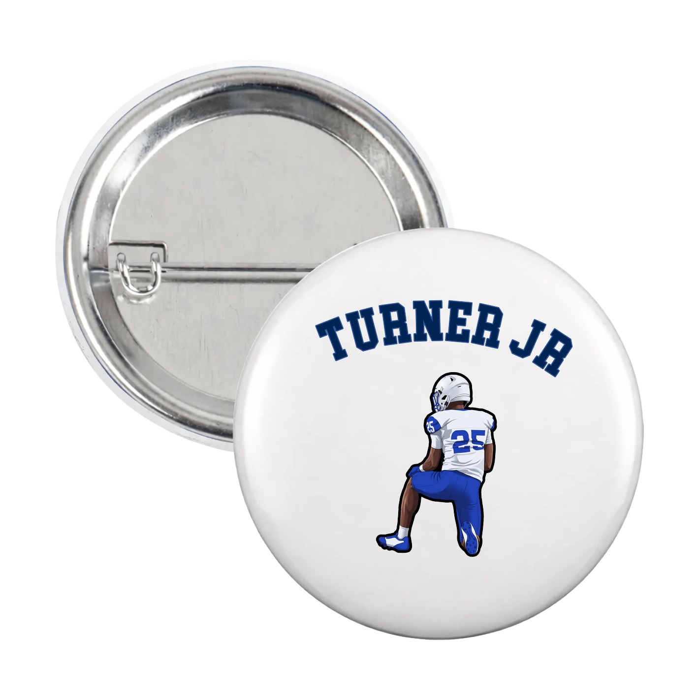 Game Day Button — Shirsey Arch in White