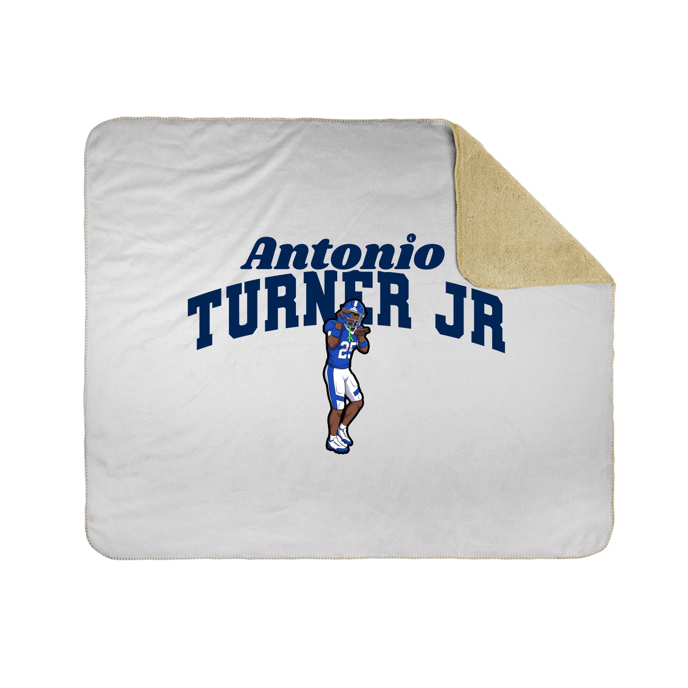 Throw Blanket — Signature Arch in White