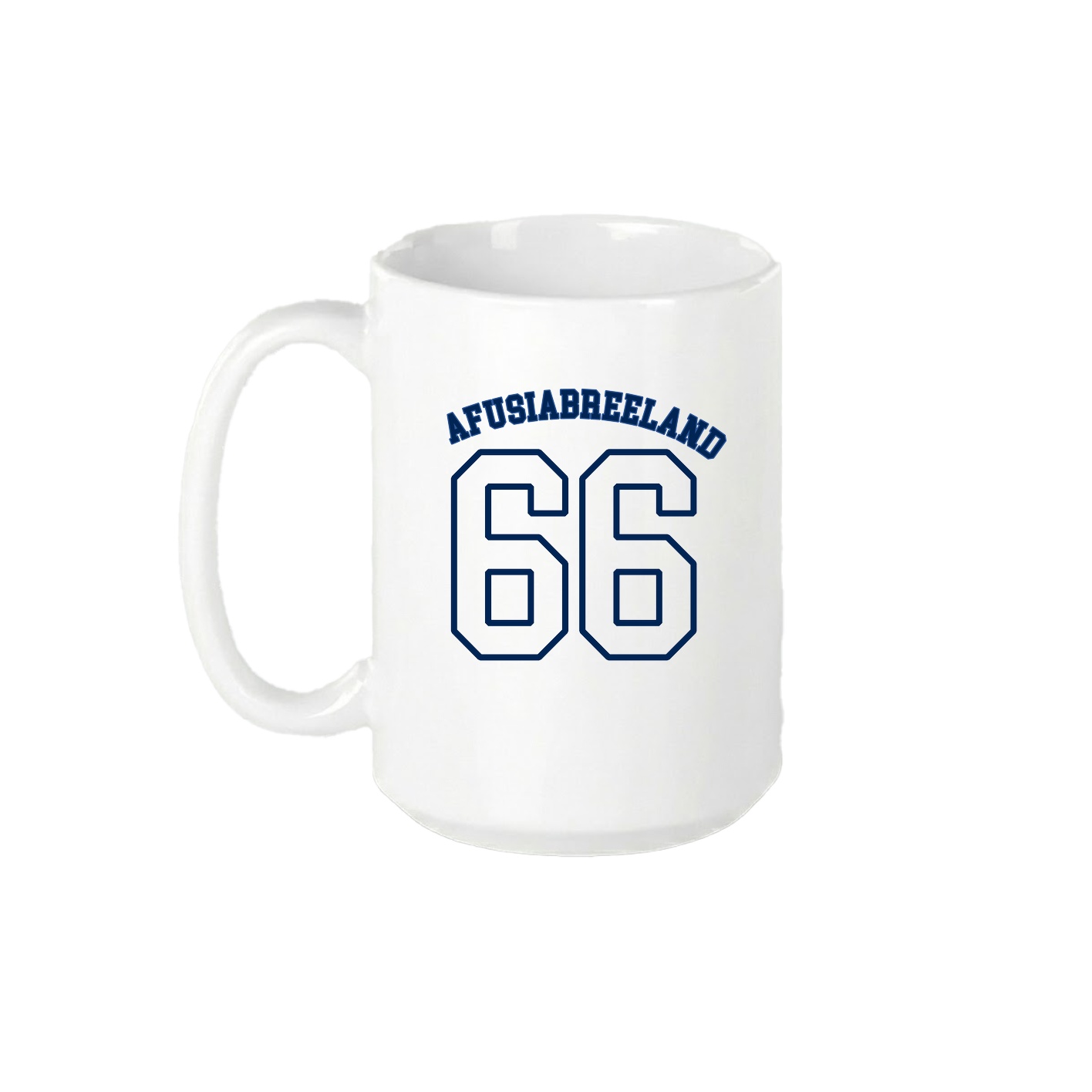 15oz Coffee Mug — Shirsey Arch in White