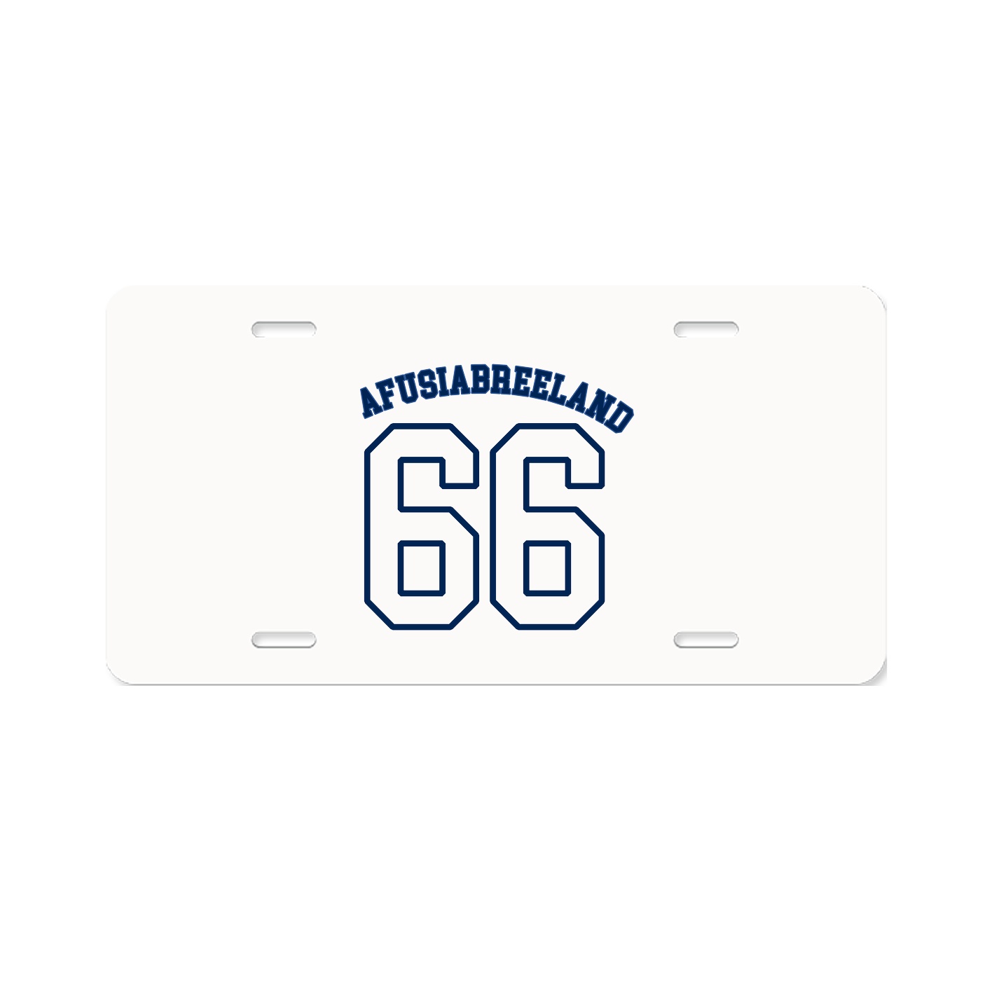 License Plate — Shirsey Arch in Classic