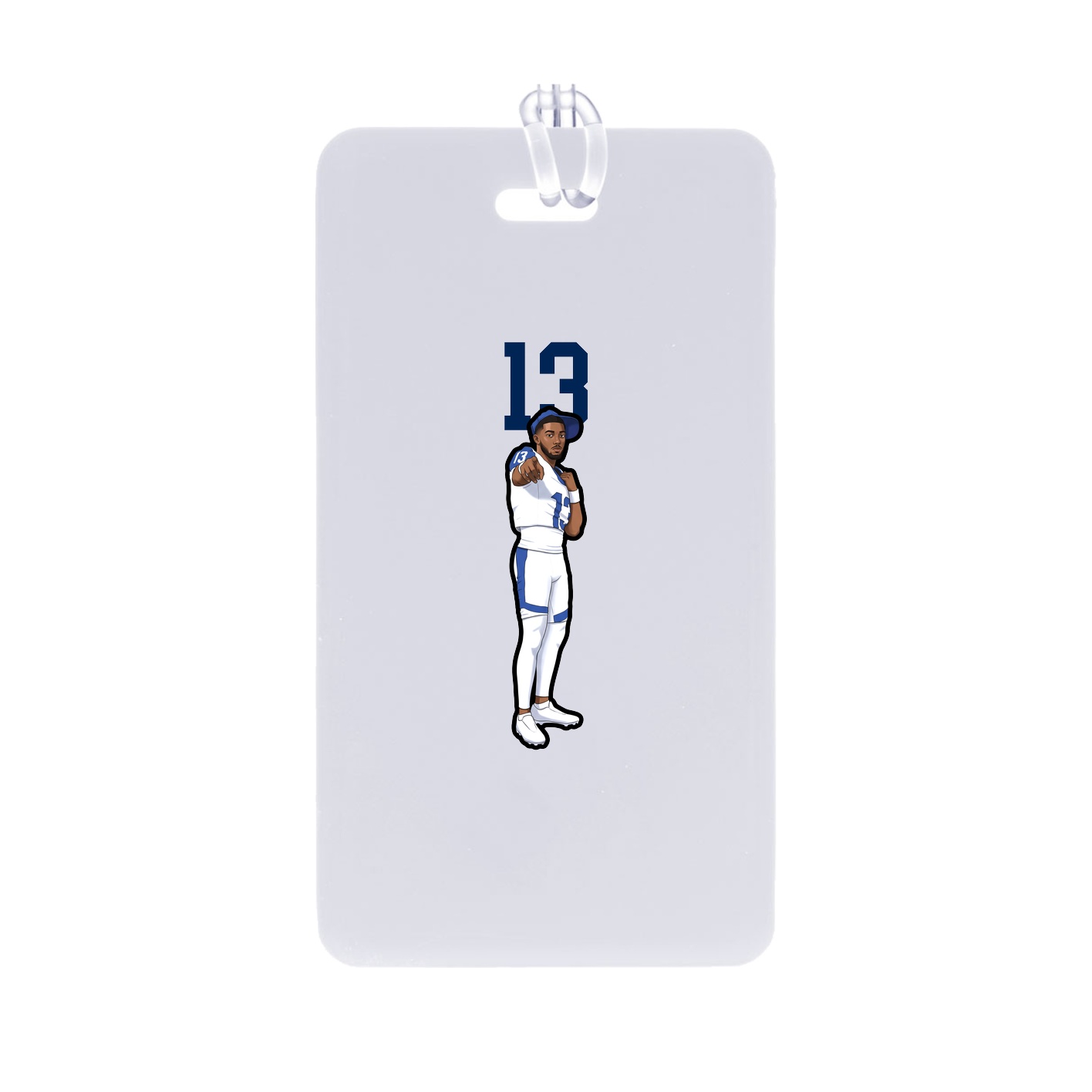 Bag Tag — Number Top in Classic