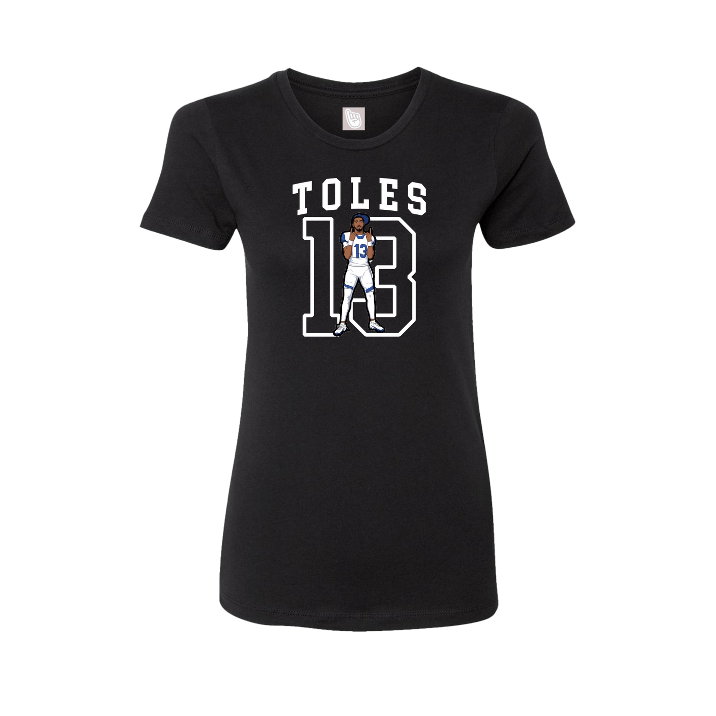 Fitted Women's Tee — Shirsey in Black
