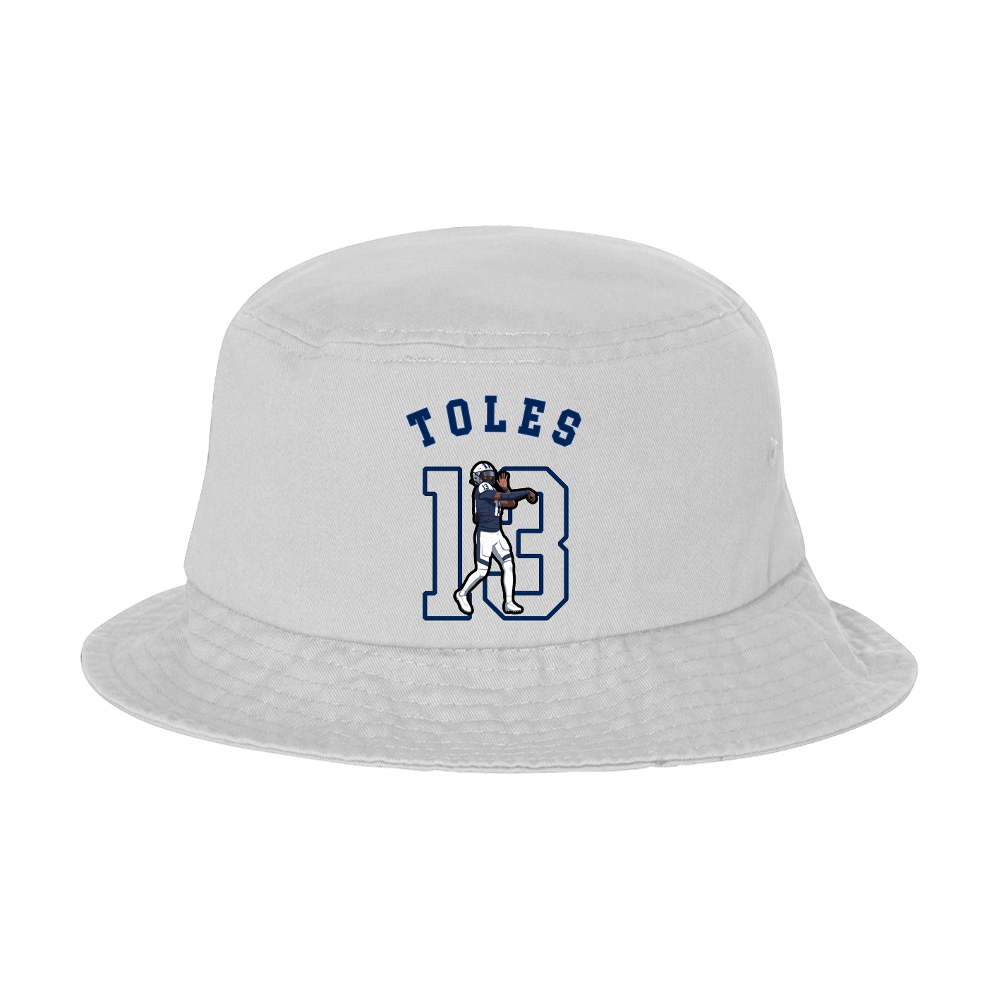 Bucket Cap — Shirsey Arch in White
