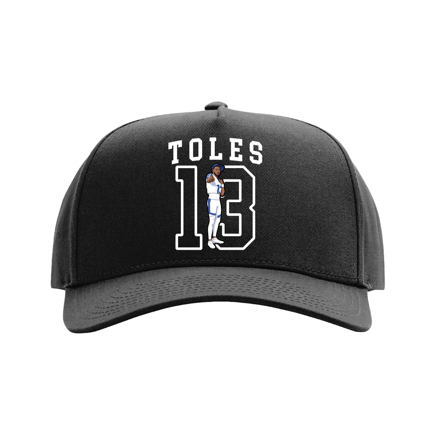 Full Fabric Five-Panel Champ Cap