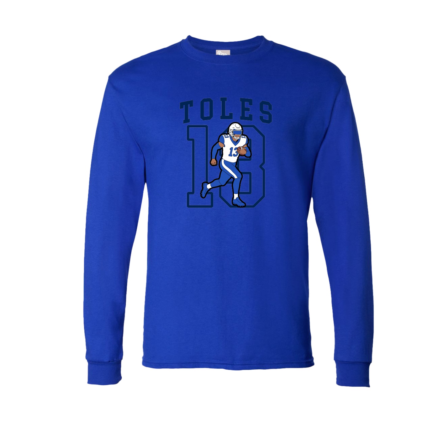 Long Sleeve Tee — Shirsey in Royal