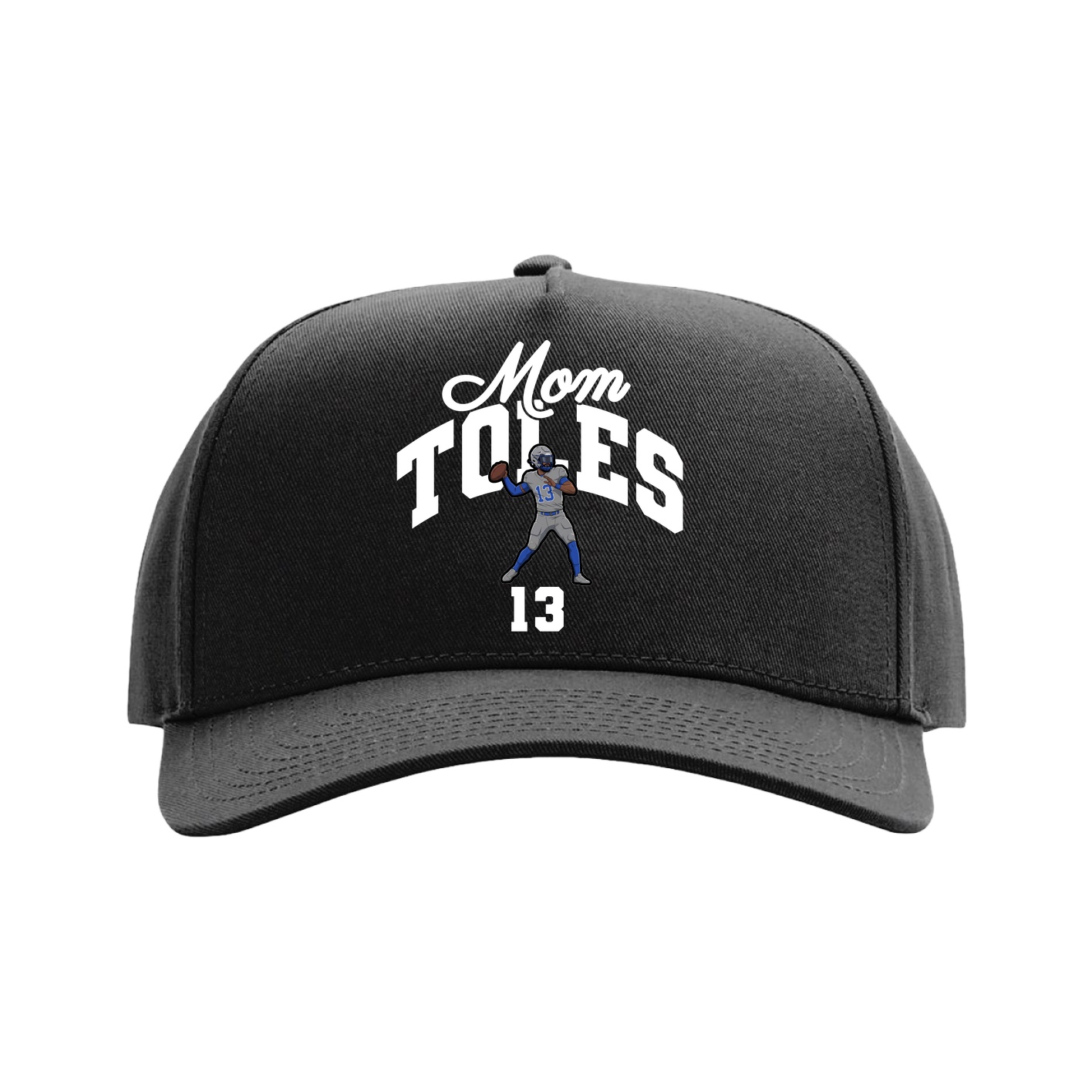 Full Fabric Five-Panel Champ Cap